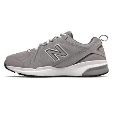 Imagem de New Balance Tênis masculino 608 V5 casual Comfort Cross Trainer, Team Away Cinza/Castlerock, 16 Wide