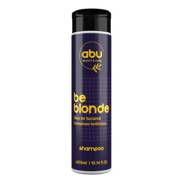 Imagem de Shampoo Matizador Cabelos Loiros Desamarela Be Blonde 300ml - Abu Cosm