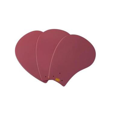 Imagem de Jogo com 3 Pás de MDF Greco Rosa para Ventilador de Teto Tron