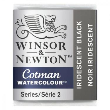 Imagem de Tinta Aquarela Pastilhas Winsor & Newton Cotman, IRIDESCENT BLACK - 47