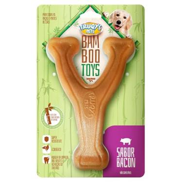 Imagem de MY PET BRASIL Osso Bamboo Forquilha M