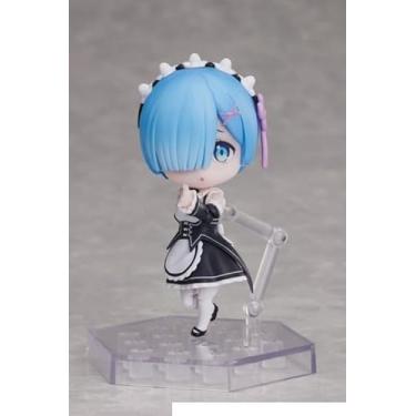Imagem de ONLY FROM JAPAN Re:Zero Deformplus Rem Collectible Figure, Maid Outfit, Full Action Deformation