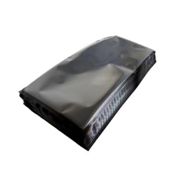 Imagem de Keep Fresh Bags Sacos seladores a vácuo, 28 x 61 cm, 3,5 mm, grandes sacos de vedação a vácuo transparentes e pretos, herméticos, à prova de cheiro, sacos de armazenamento a vácuo pré-cortados para