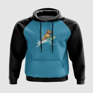 Imagem de Blusa com Capuz Cachorro Prodígio no Surf - A Fabriqueta, GG