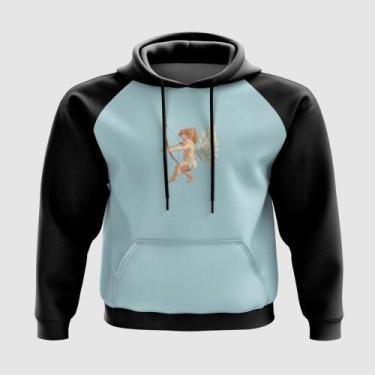 Imagem de Blusa com Capuz Cupido de Arco e Flecha - A Fabriqueta, GG