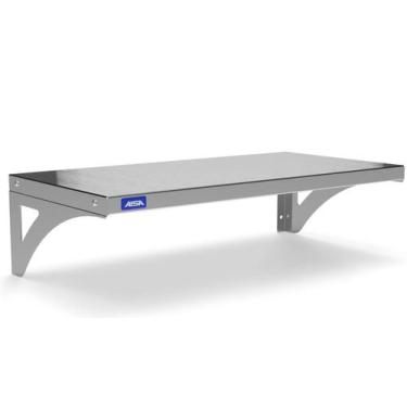 Imagem de Prateleira Aérea Aço Inox 30cm X 60cm Restaurante Lanchonete G71 - Ais