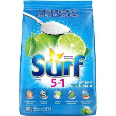 Imagem de Sabao em po surf limao e bicarbonato 800g - UNILEVER