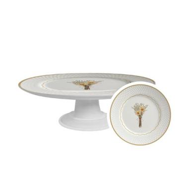 Imagem de Boleira coleção huppert alleanza ceramica media c/ 1 unidade