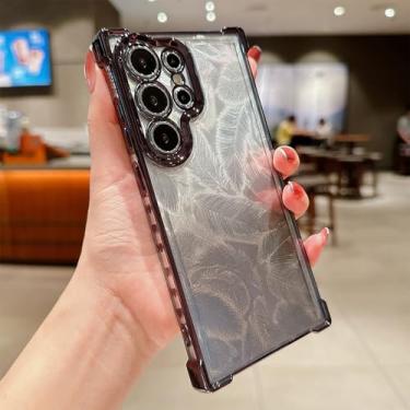 Imagem de Capa Glitter para Samsung Galaxy S25 Ultra S24 FE S23 Plus S22Ultra S21Ultra Note20 A15 A25 A35 A34 A54 A55,Preto,Para Galaxy Note20