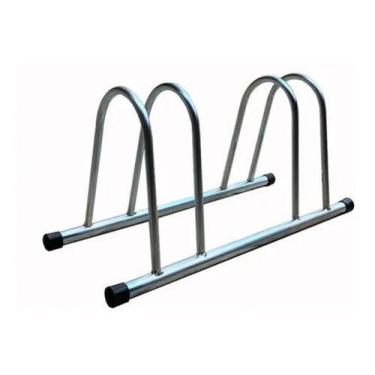 Imagem de Suporte Bike Bicicleta Bicicletário 2 Vagas Piso Chão - Moveraço, Prat