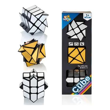 Imagem de Conjunto 3 Cubos Mágicos Series Cube em Plástico Toy King