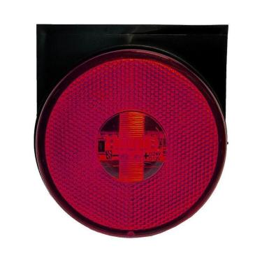 Imagem de Kit 10 Lanternas Lateral Led Caminhão Carreta Com Suporte Vm