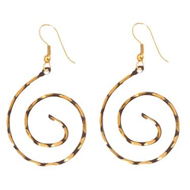 Imagem de Touchstone Lindos brincos indianos de Bollywood tribais intrincadamente feitos à mão em tom prata oxidado para mulheres., Metal, Sem pedras preciosas