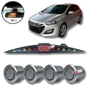 Imagem de Sensor De Estacionamento Ré Visor Slim Gm Hyundai I30 Todos - Tech One