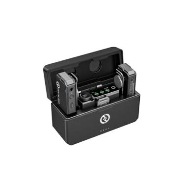 Imagem de Sistema Microfone Duplo Hollyland LARK MAX Duo Wireless para Câmeras, Filmadoras e SmartPhones (2.4GHz)