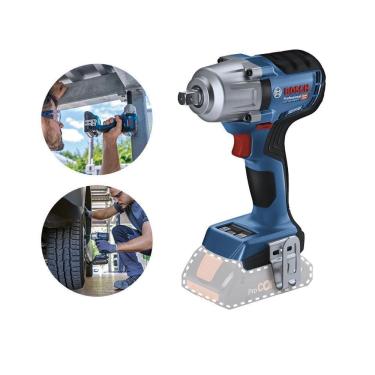 Imagem de Chave De Impacto 1/2 Bosch A Bater Gds 18V-450 Profissional