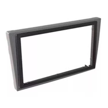 Imagem de Moldura 2din Vectra Corsa Montana Meriva Cinza Completa - EXPEX