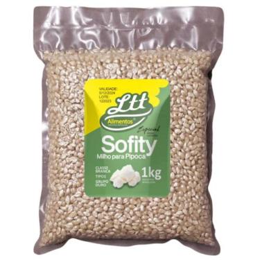 Imagem de milho para pipoca sofity macia e crocante tradicional 500g - lttalimen