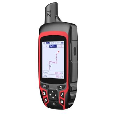 Imagem de GPS portátil A6 para caminhadas, suporte multi-GNSS, navegador GPS leve e robusto, à prova d'água, GPS portátil para acampamento e mochilão