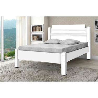 Imagem de Cama Paris Casal Branco - Gabrielli Móveis