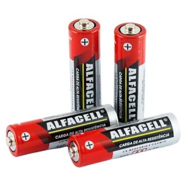 Imagem de Pilha Pequena AA 1,5V Kit com 30 Unidades