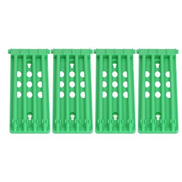 Imagem de Pombo Pontunhor Papagaio Pontuador Plástico premium 4 Projeto de coluna Montagem de parede de grande capacidade Acessórios para treinamento de aves para pombos papagaios e (Grön)