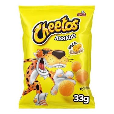 Imagem de Kit c/ 6 Salgadinho Bola Queijo Suico Elma Chips Cheetos 33g