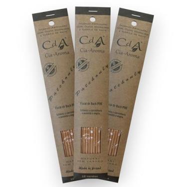 Imagem de Kit com 3 Incensos Naturais e Artesanais Vareta Patchouly CDA