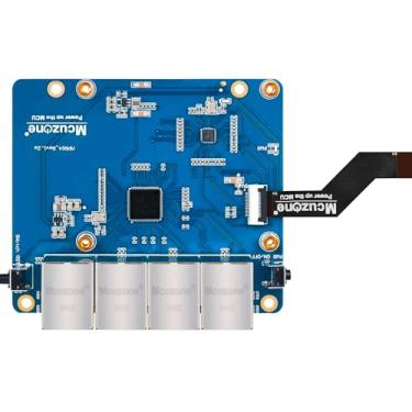 Imagem de MPRG4 para Raspberry Pi 5 Pcie para Gigabit Ethernet de 4 vias, sem drive, Plug and Play, pode ser conectado à placa única de 4 g Mprg4, com 1x Gigabit Ethernet, 4 parafusos, 1 cabo blindado fpc