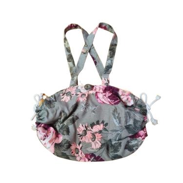 Imagem de Bolsa Toalha De Praia Piscina Estampada - Magic Enxovais Cinza Florida