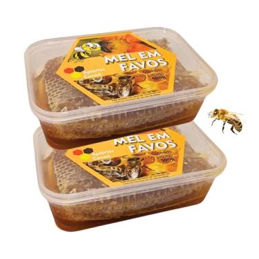 Imagem de 1kg Favos de Mel de Abelha Puro 100% Natural In Natura