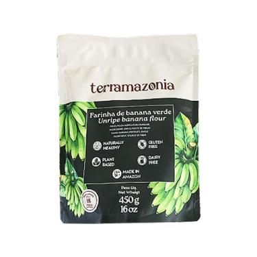 Imagem de Farinha de Banana Verde Sem Glúten Terramazonia 450g