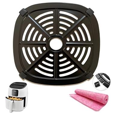 Imagem de GSZN Fritadeira A Ar Para Fritadeiras Dash De 2,6 Litros, Prato Antiaderente Premium Fritadeiras, Grelha Inserção Lavável Na Máquina Lavar Louça, Preta