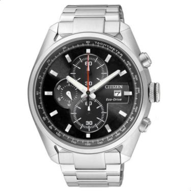 Imagem de Relógio Masculino Citizen Prata Cronógrafo Eco Drive TZ30240T