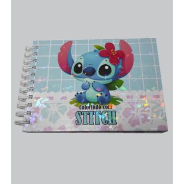 Imagem de Livro De Colorir Stitch Estilo Bobbie Goods Capa Dura Premium 50 Pagin