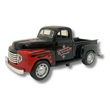 Imagem de Carro Miniatura Pickup Classic Car Hot Engine Pull Back - Dony Toys, P