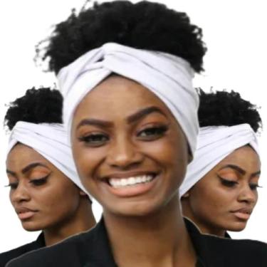 Imagem de Faixa turbante cruzada - Ata multimarcas0810, Branco
