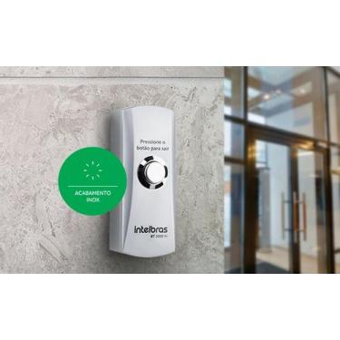 Imagem de Botão Acionador Inox Sobrepor Com Caixa Bt 3000 In - INTELBRAS