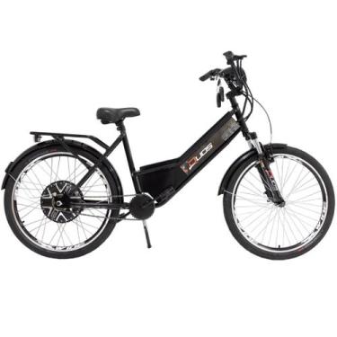 Imagem de Bicicleta Elétrica com Bateria de Lítio 48V 13Ah New Confort Preta - D