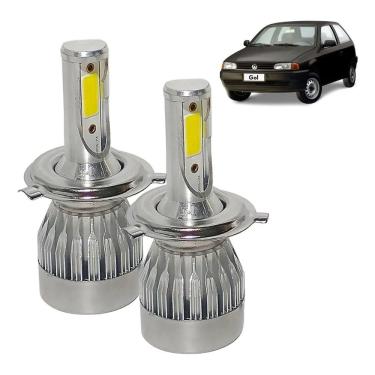 Imagem de Lâmpada de Led Farol Alto e Baixo Gol Parati Saveiro Bola 1996 a 2002