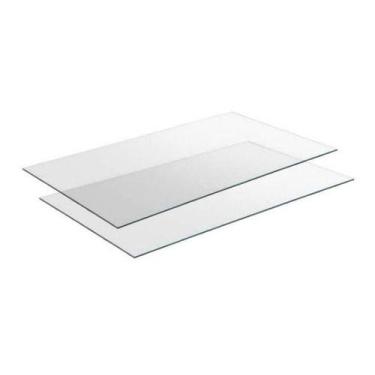 Imagem de Kit 8 Vidros Expositor Balcão Vitrine Para Loja 50x30 4mm - LM Balcoes