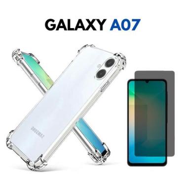 Imagem de Capinha + Película Vidro Privativa Compativel Com Galaxy A07 - Db