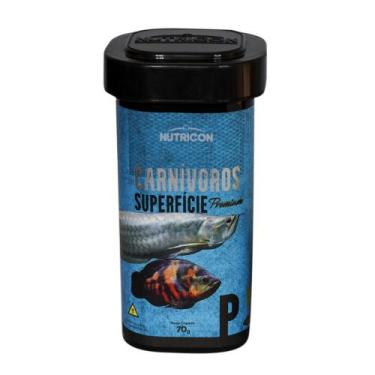 Imagem de Ração Carnivoros Superficie P 70g Nutricon
