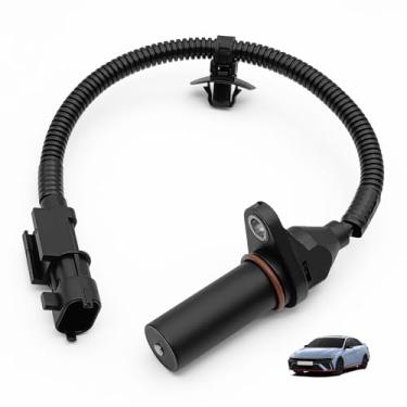 Imagem de Dunviku 39180-2B000 Sensor de posição do virabrequim Ajuste direto para modelos Hyundai Kia 2011-2021 Accent Rio Elantra Soul Tucson Forte Veloster 1.6L 1.8L 2.0L Motores OEM Substituição SU13885
