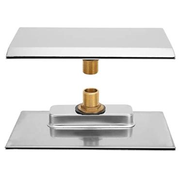 Imagem de Zerodis Bico de Saída de Parede de Aço Inoxidável Elegante de Banheira de Cascata para Piscina de Spa de Banheiro [fio Externo G1/2]