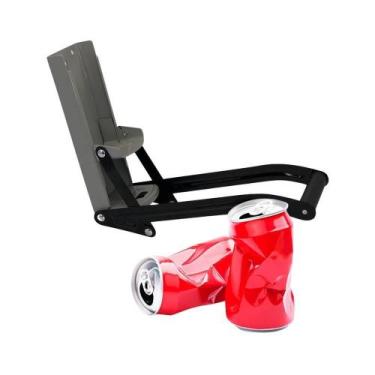 Imagem de Amassador De Latinhas Lata Cerveja Refri Com Abridor Garrafa - Western