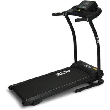 Imagem de Esteira Ergométrica Elétrica Residencial, 12km/h, 12 Programas, Motor 1.5hp, Suporta 110kg, Dobrável, Bivolt, Preta