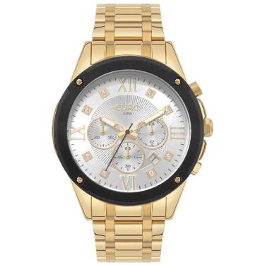 Imagem de Relógio Euro Feminino Big Case Dourado - Eujs25aj/4d Relógio Euro Feminino Delux Dourado - Eujs25aj/4d