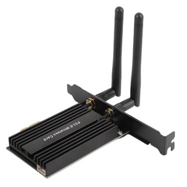 Imagem de Jectse Conversor de Cartões de Rede PCI E Wi -Fi, Revolucionário OFDMA E MU MIMO Technology, 2x Velas Mais Rápidas, Faixa 4x Mais Ampla, Suporta Os Dispositivos Keya ou Keya E