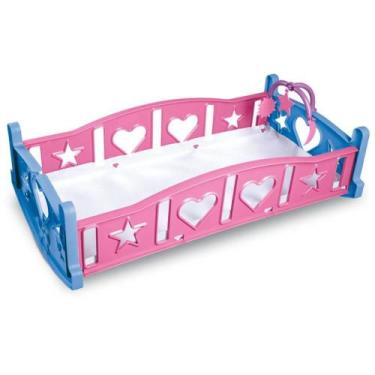 Imagem de Brinquedo Brincando de Casinha Bercinho BABY para Bonecas - Brinquemix